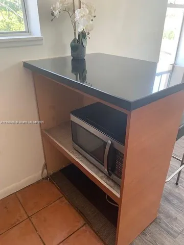 a close view of appliances in the kitchen