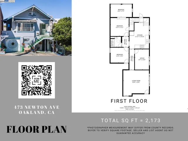 $898,000 | 473 Newton Avenue, Oakland, CA 94606