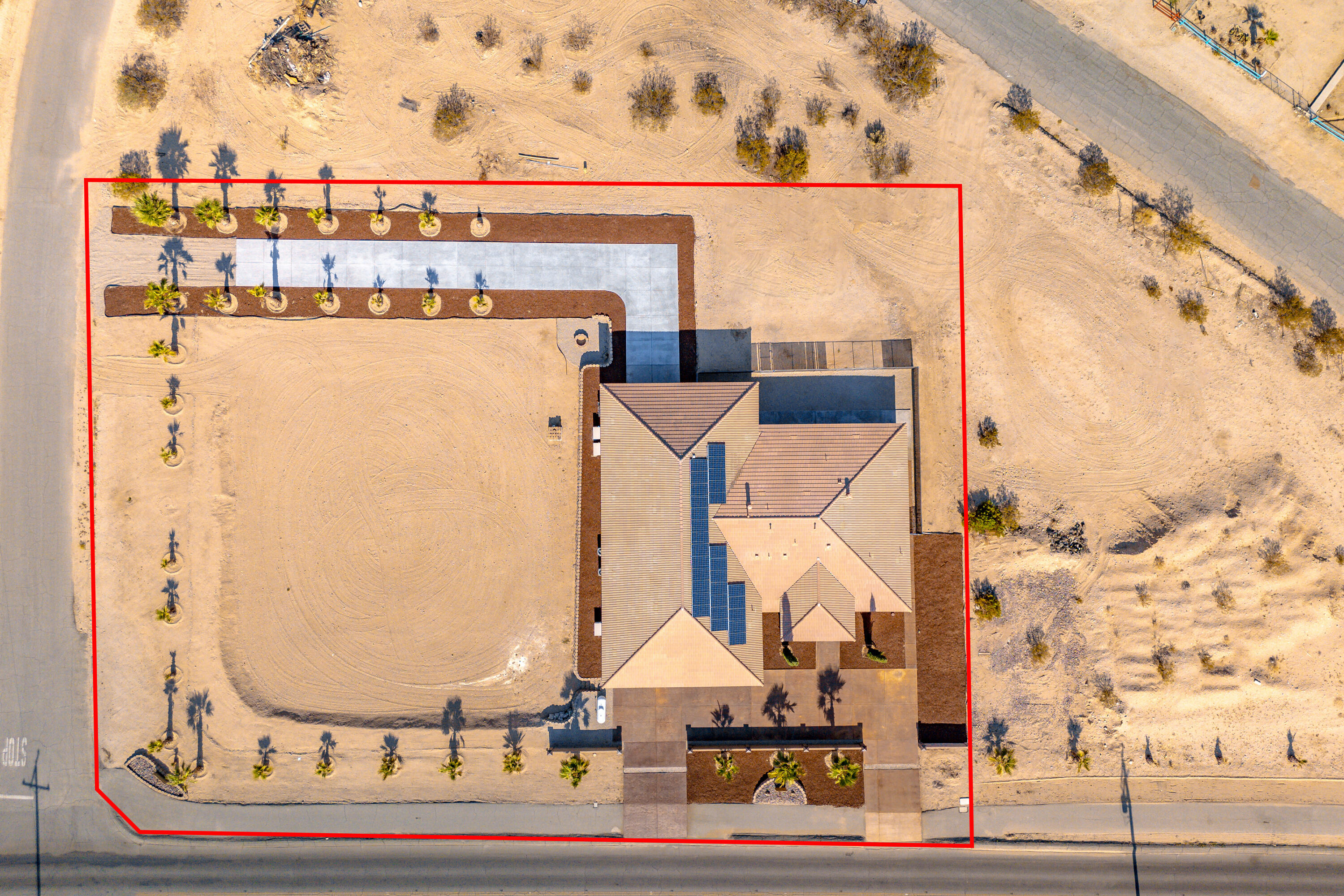 7225 Adobe Road Twentynine Palms, CA 92277 - Photo 5 of 61 75-Aerial-Top-View