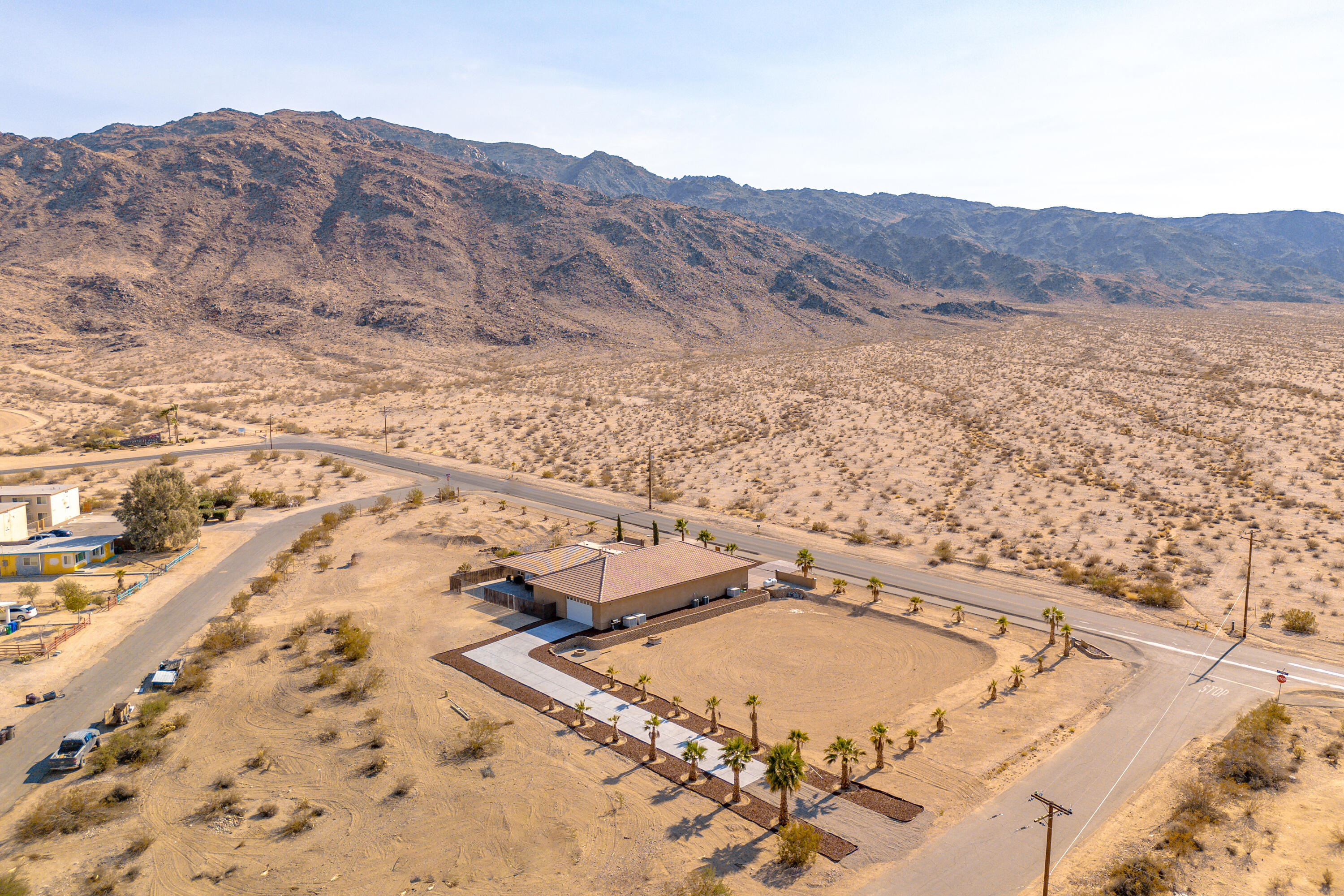 7225 Adobe Road Twentynine Palms, CA 92277 - Photo 58 of 61 77-Aerial-Back-View