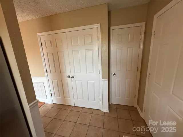 a view of an front door