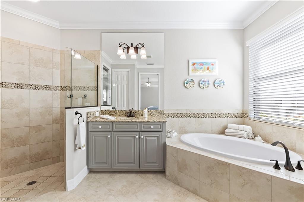 12735 Kinross Lane Naples, FL 34120 - Photo 17 of 37 Spacious walk-in shower
