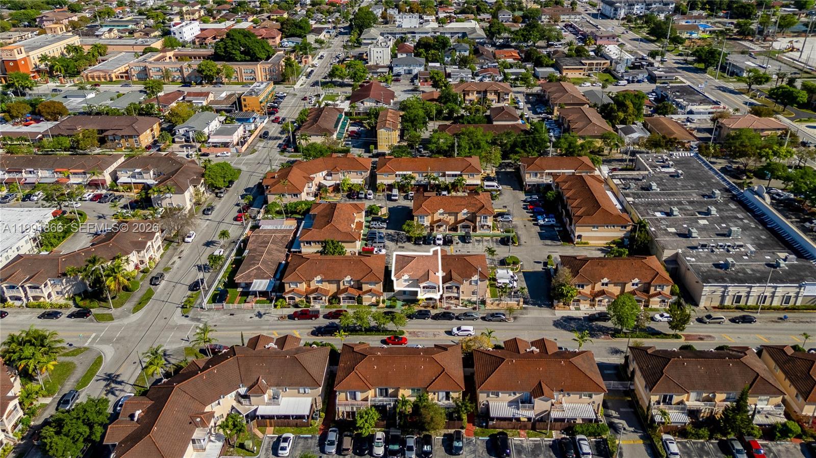 317 East 3rd Street, Unit 201 Hialeah, FL 33010 - Photo 42 of 50 an aerial view of multiple house