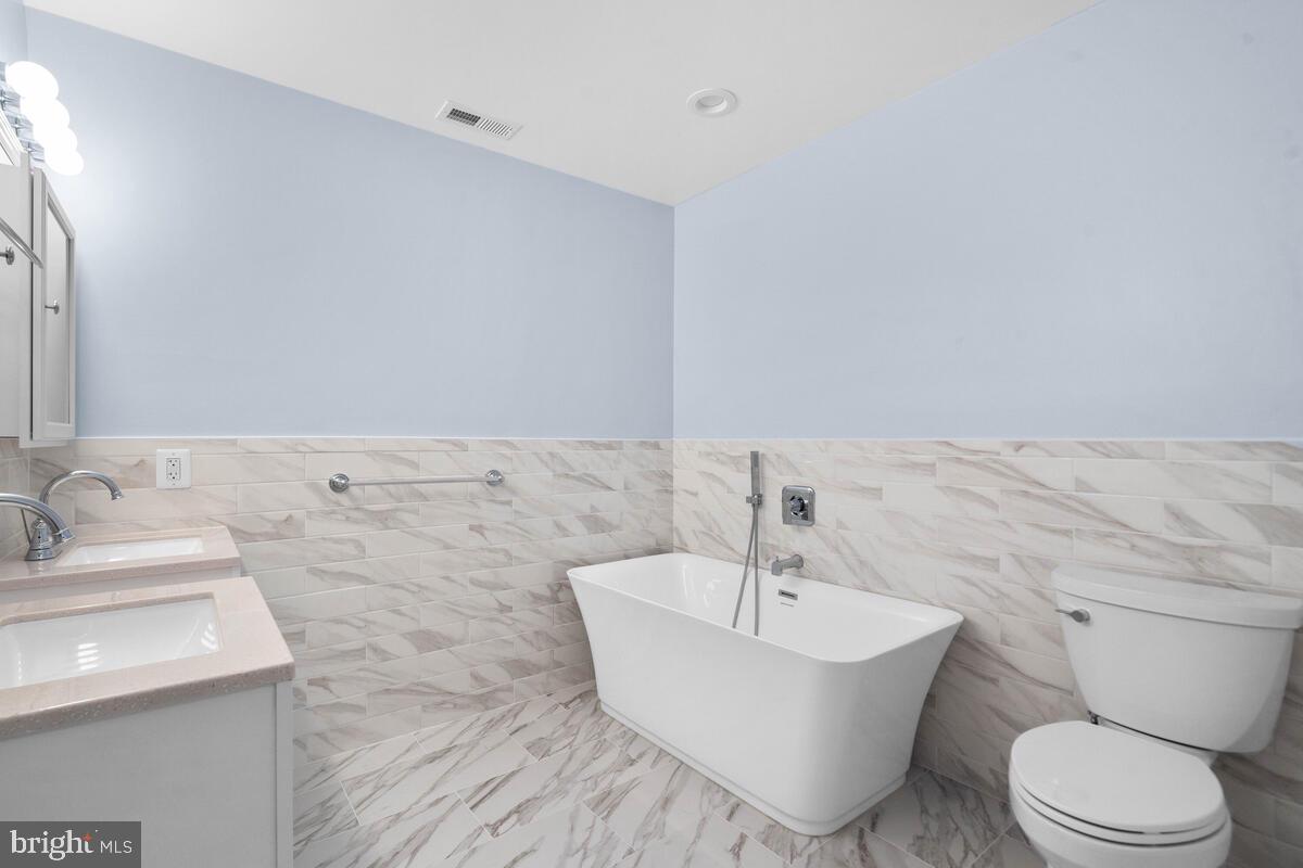 11811 Dewey Road Silver Spring, MD 20906 - Photo 47 of 61 Remodeled Master Bathroom Upper Level