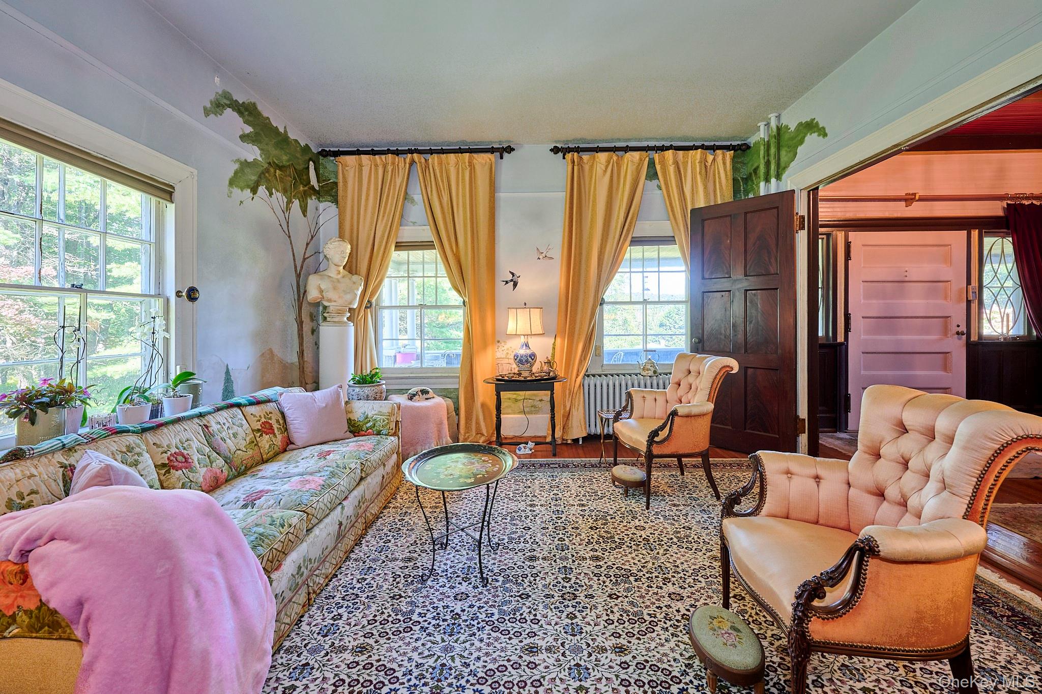 22 Proctor Road Eldred, NY 12732 - Photo 16 of 50 a living room with furniture and a large window