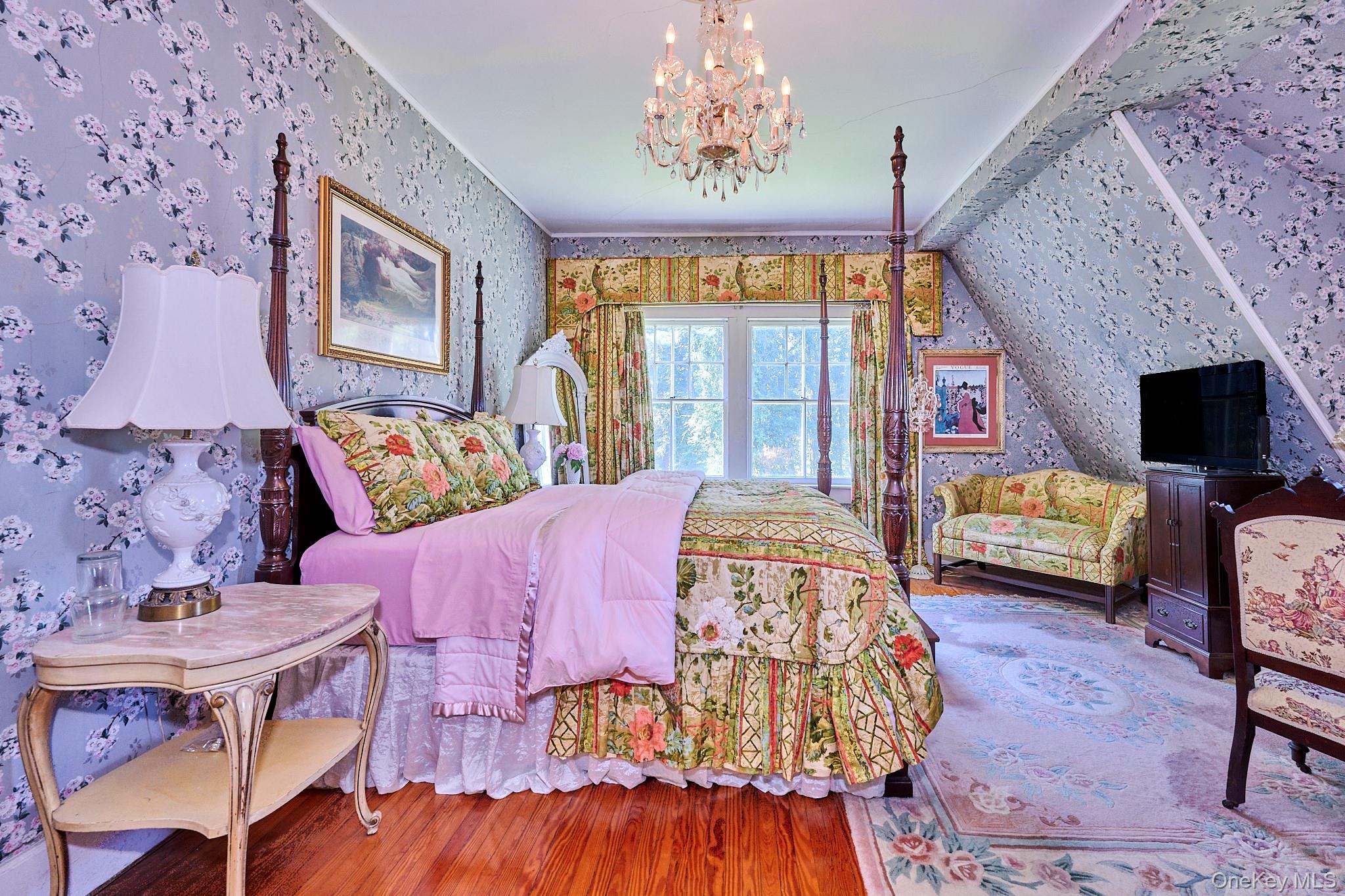 22 Proctor Road Eldred, NY 12732 - Photo 25 of 50 a bedroom with furniture and a flat screen tv