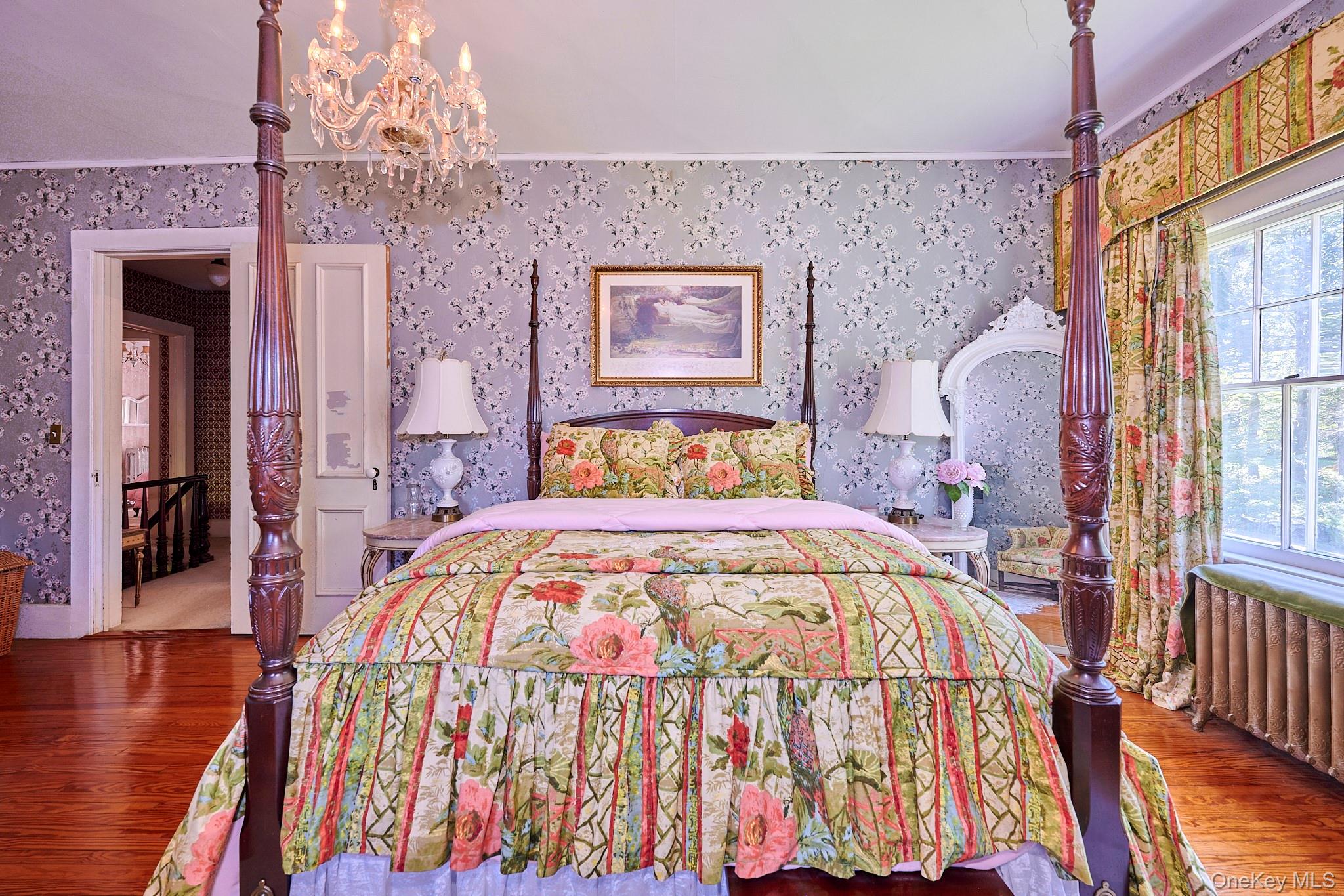 22 Proctor Road Eldred, NY 12732 - Photo 26 of 50 a bedroom with a bed and wooden floor