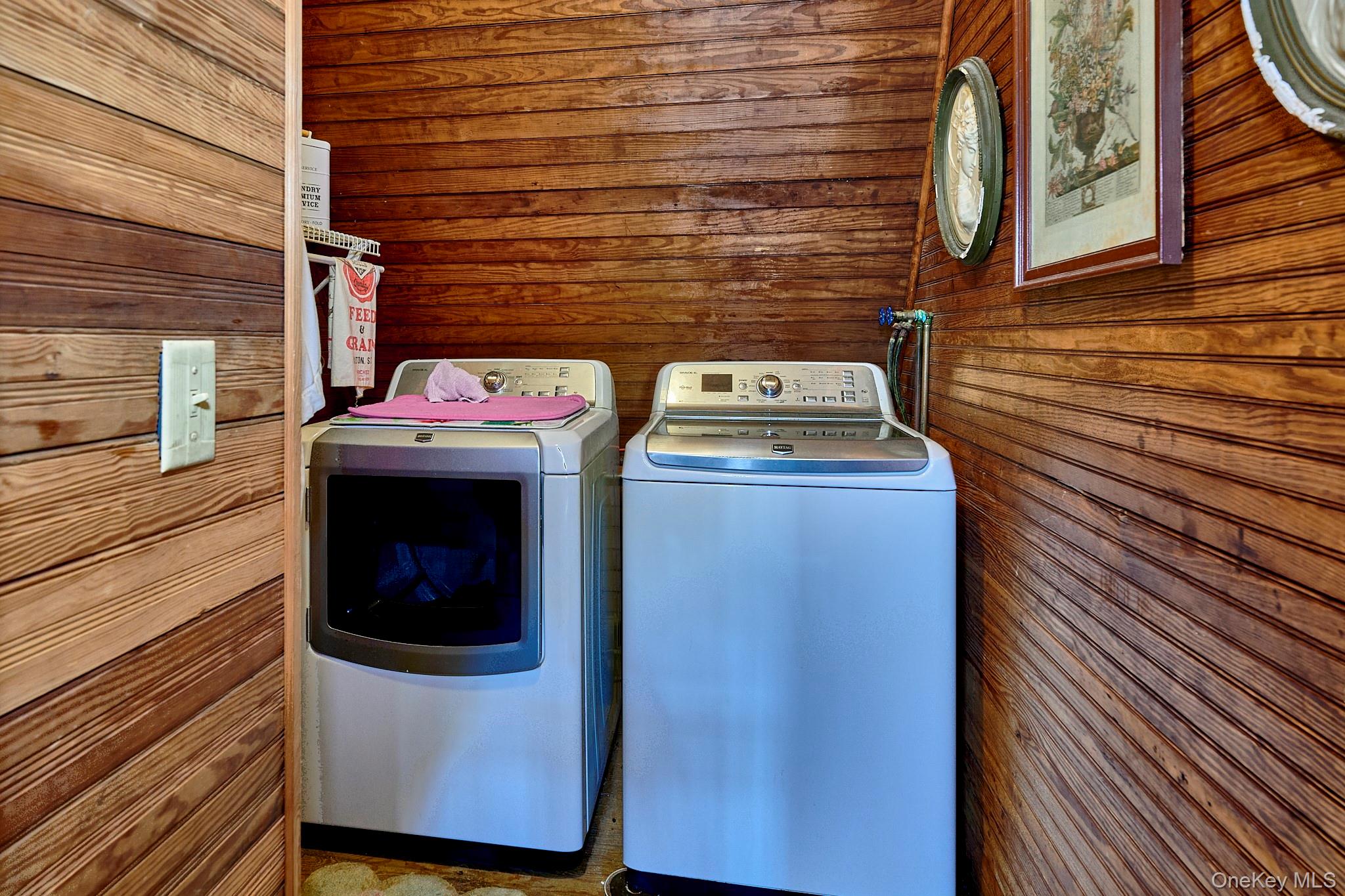 22 Proctor Road Eldred, NY 12732 - Photo 32 of 50 a utility room with dryer and washer