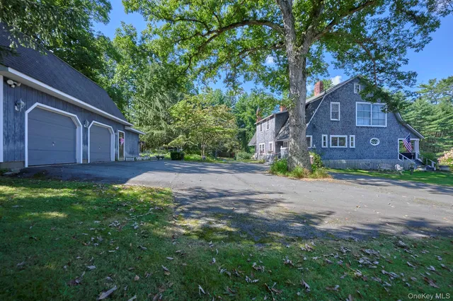 a house view with a outdoor space