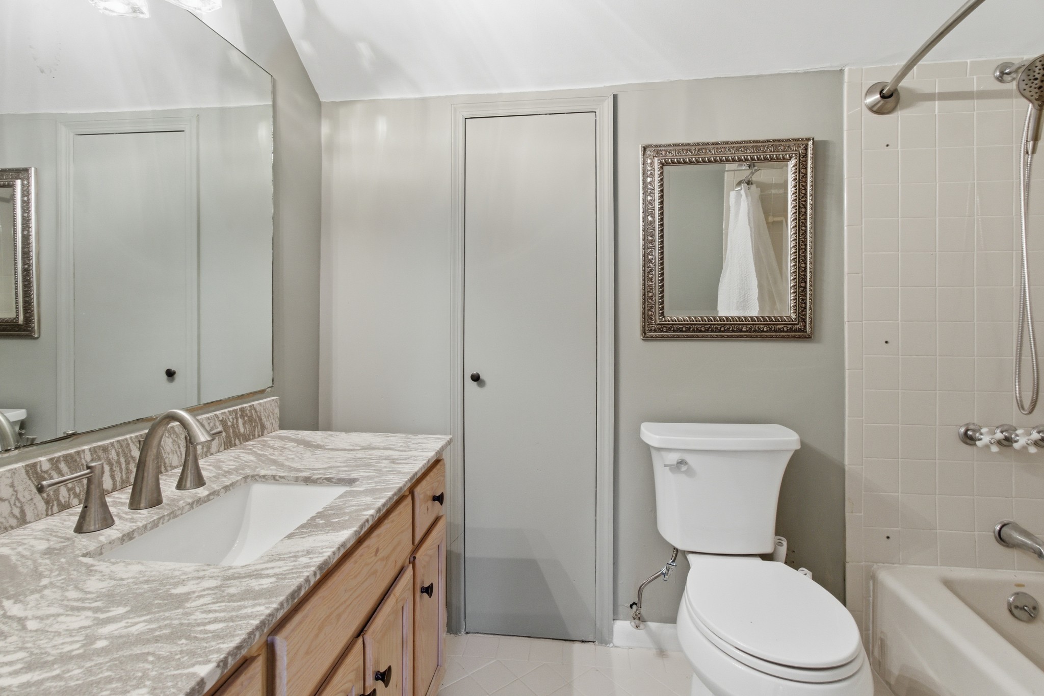 707 Banner Drive Murfreesboro, TN 37129 - Photo 25 of 46 a bathroom with a granite countertop sink toilet and shower