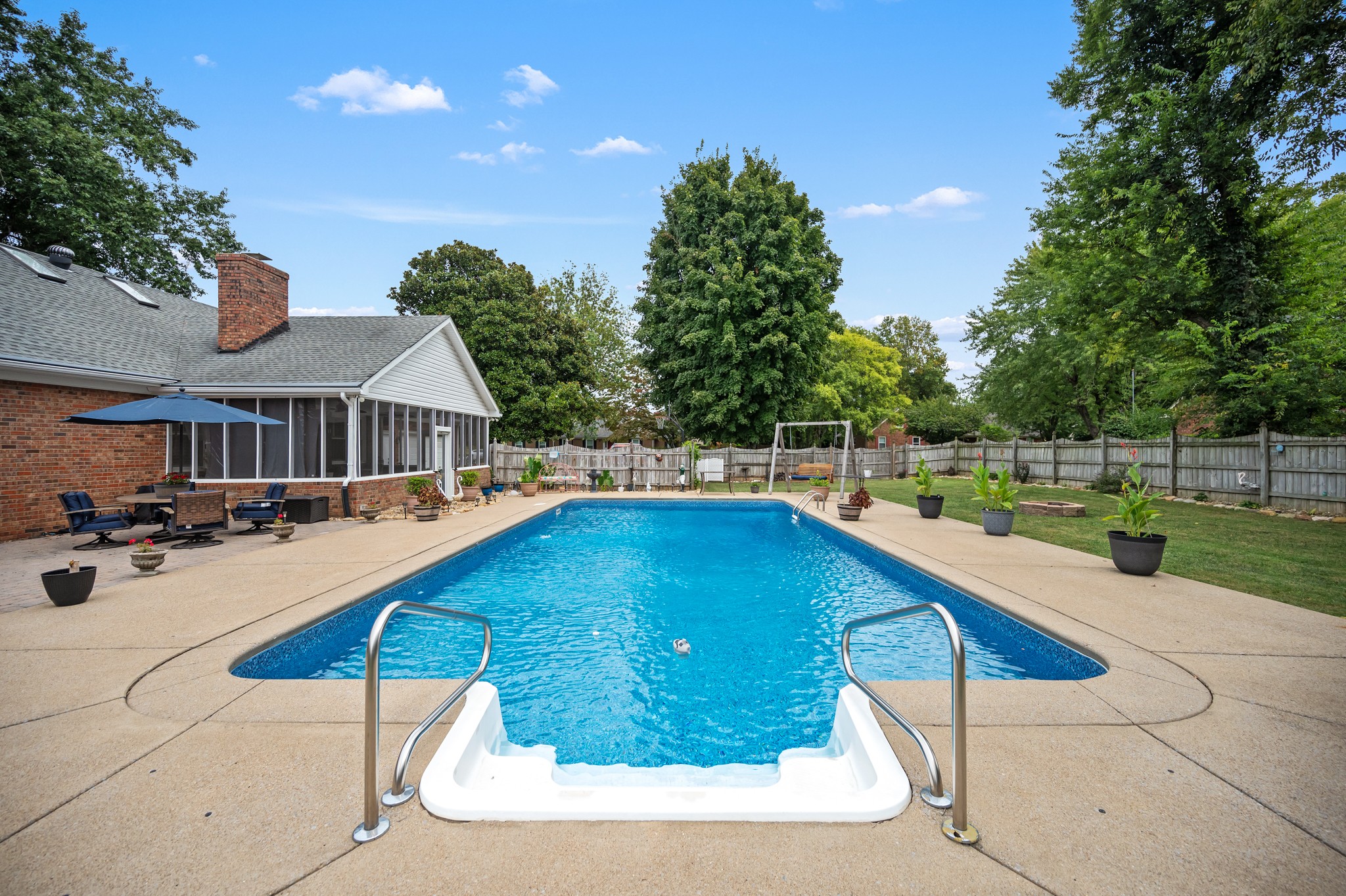 707 Banner Drive Murfreesboro, TN 37129 - Photo 42 of 46 a view of a house with swimming pool and sitting area