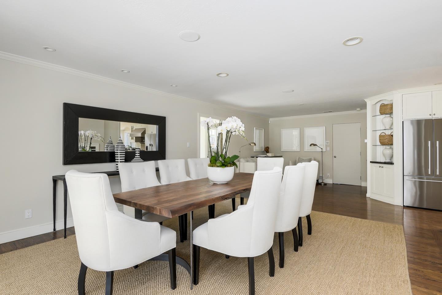 1433 Brookmill Road Los Altos, CA 94024 - Photo 8 of 39 a view of a dining room with furniture and window