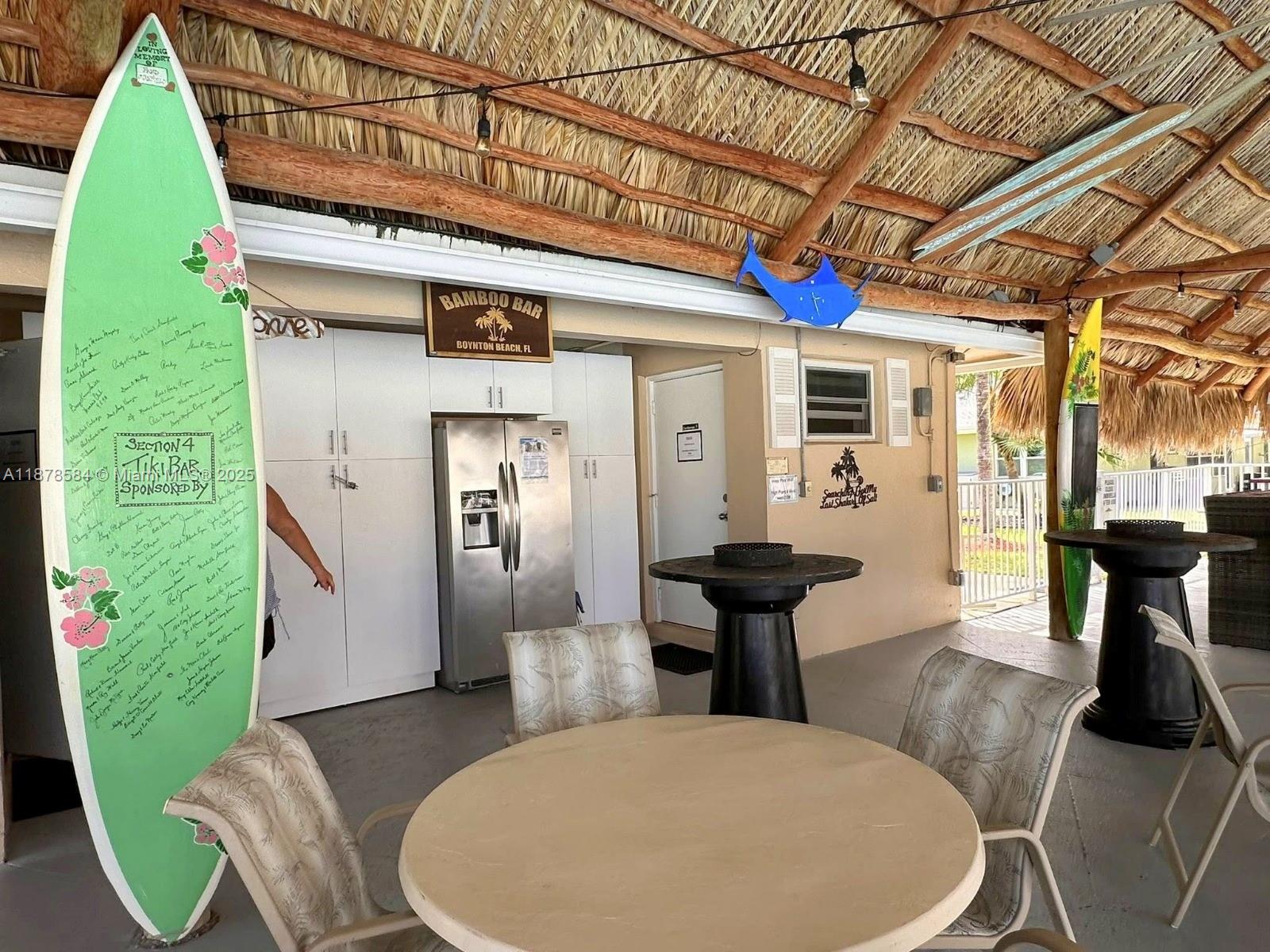 285 North High Point, Unit A Boynton Beach, FL 33435 - Photo 29 of 32 Community Tiki Bar