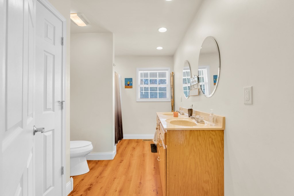 908 River Chase Trail Clarkrange, TN 38553 - Photo 25 of 46 a bathroom with a sink toilet and shower