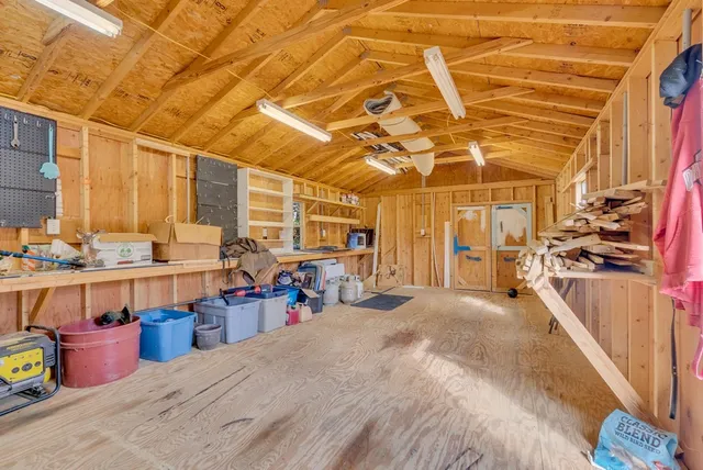 a view of a storage & utility room
