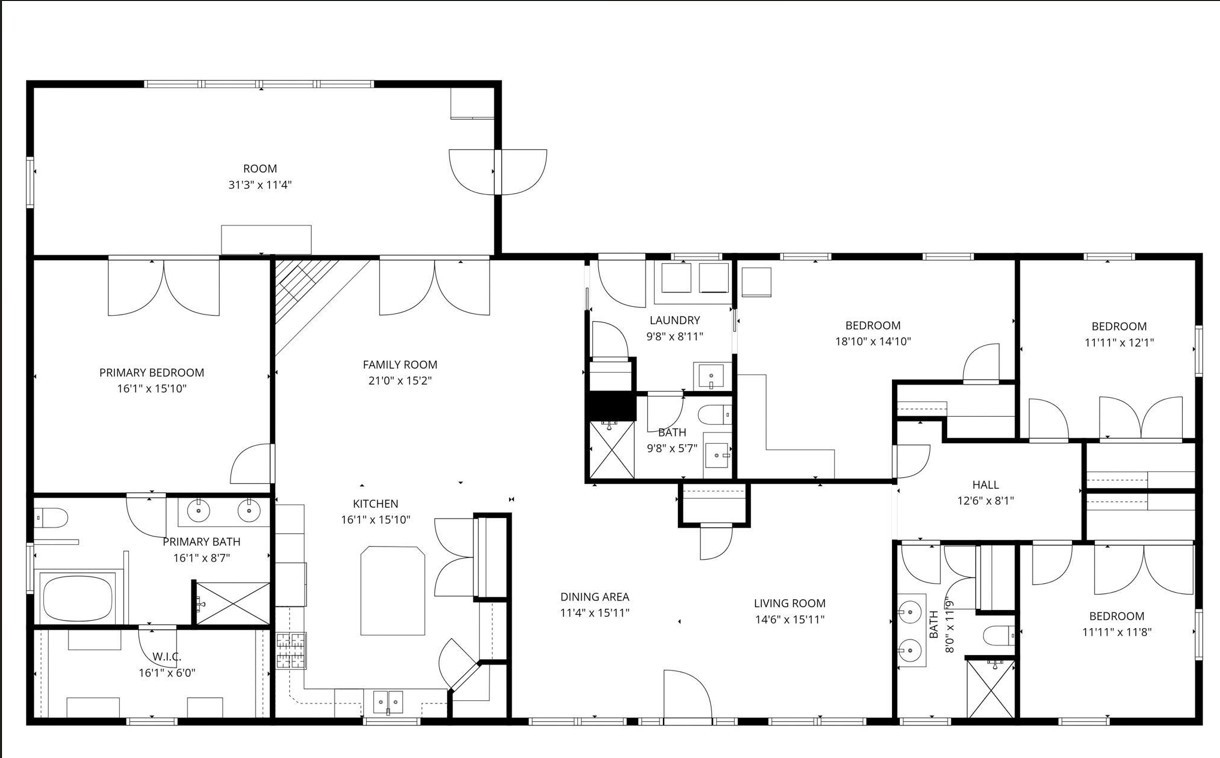 908 River Chase Trail Clarkrange, TN 38553 - Photo 46 of 46 a picture of a wall with a white wall and a white wall