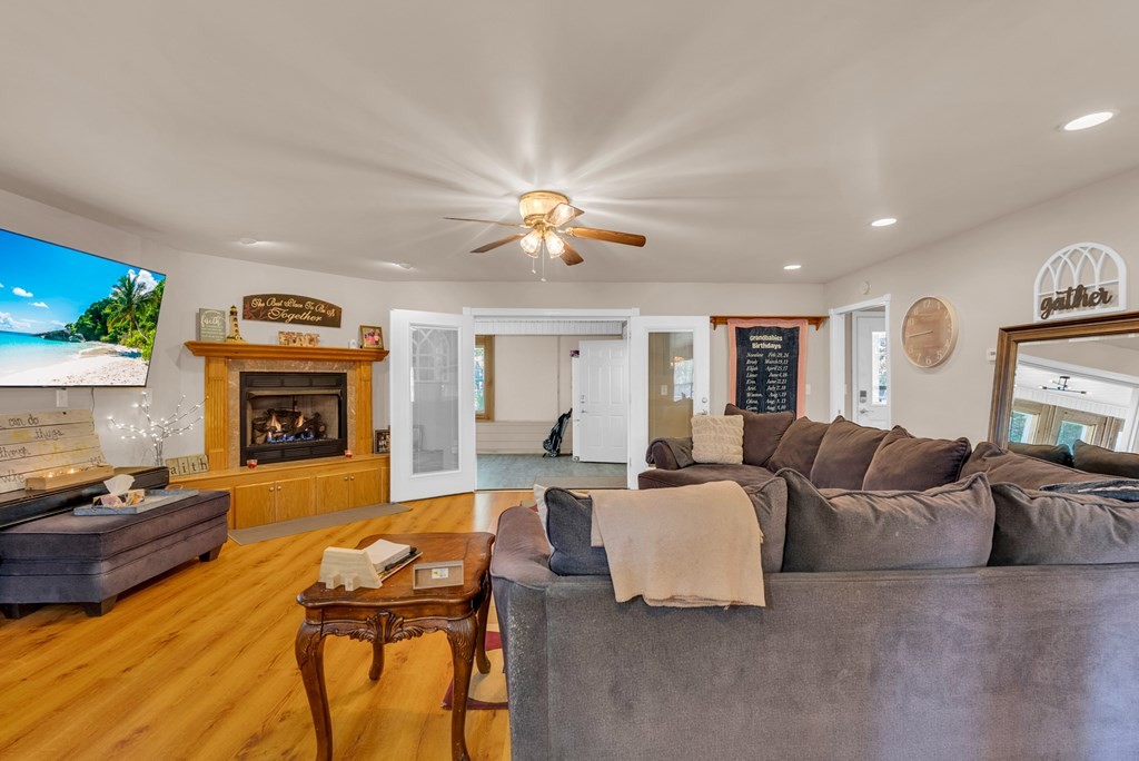 908 River Chase Trail Clarkrange, TN 38553 - Photo 6 of 46 a living room with furniture fireplace and a fireplace