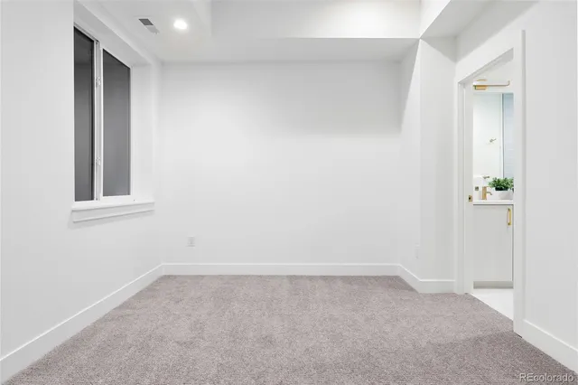 a view of empty room