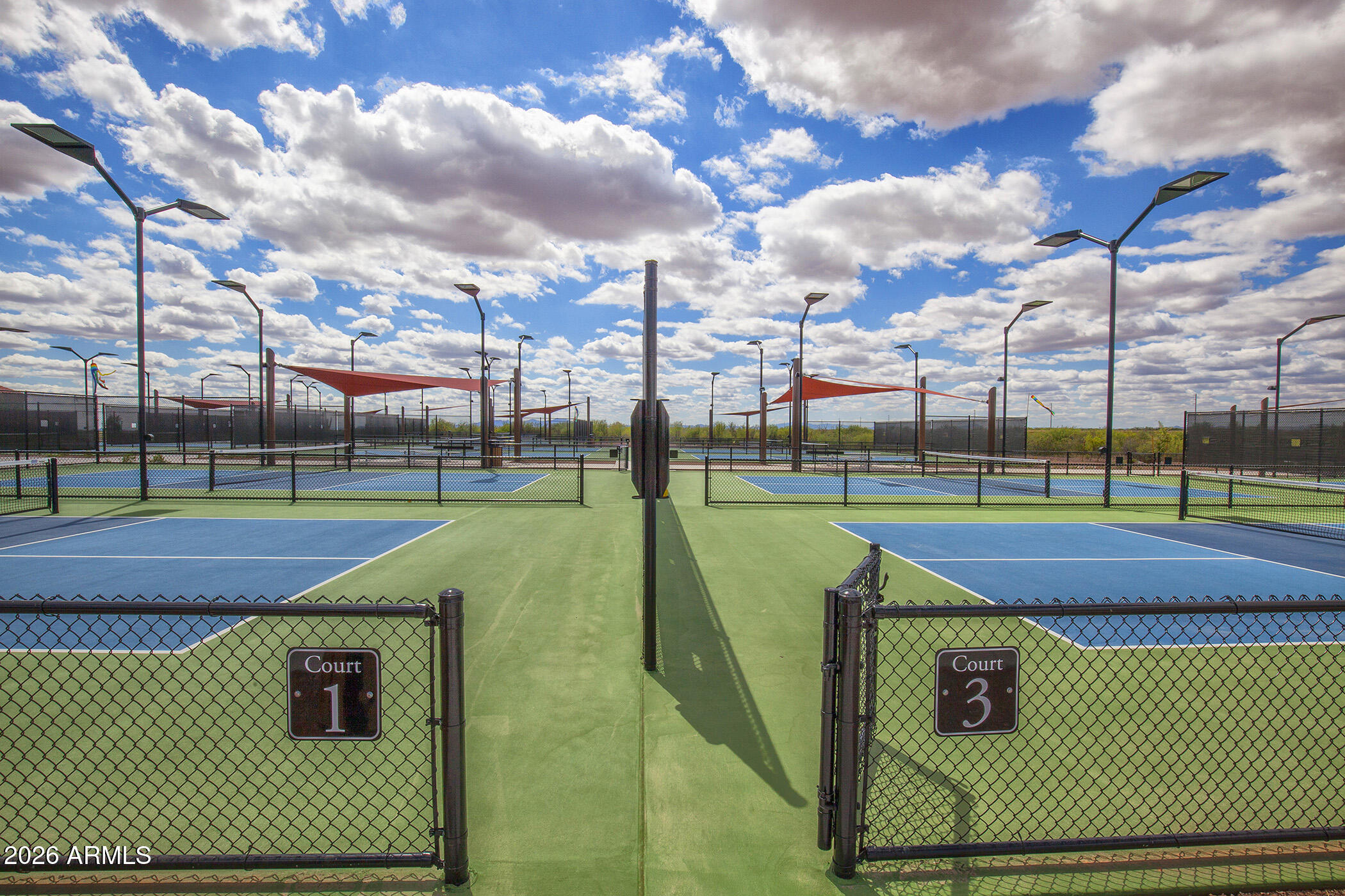 21613 North 261st Avenue Buckeye, AZ 85396 - Photo 40 of 52 a view of a tennis ground