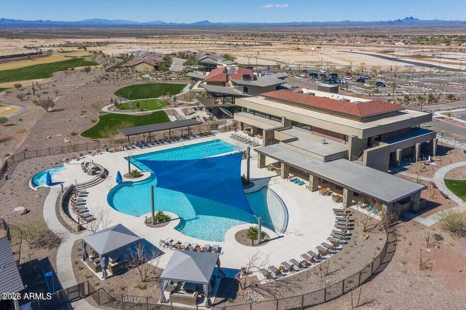 21613 North 261st Avenue Buckeye, AZ 85396 - Photo 52 of 52 an aerial view of a house with outdoor space