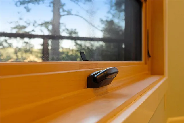 a view of a swimming pool with an outdoor space