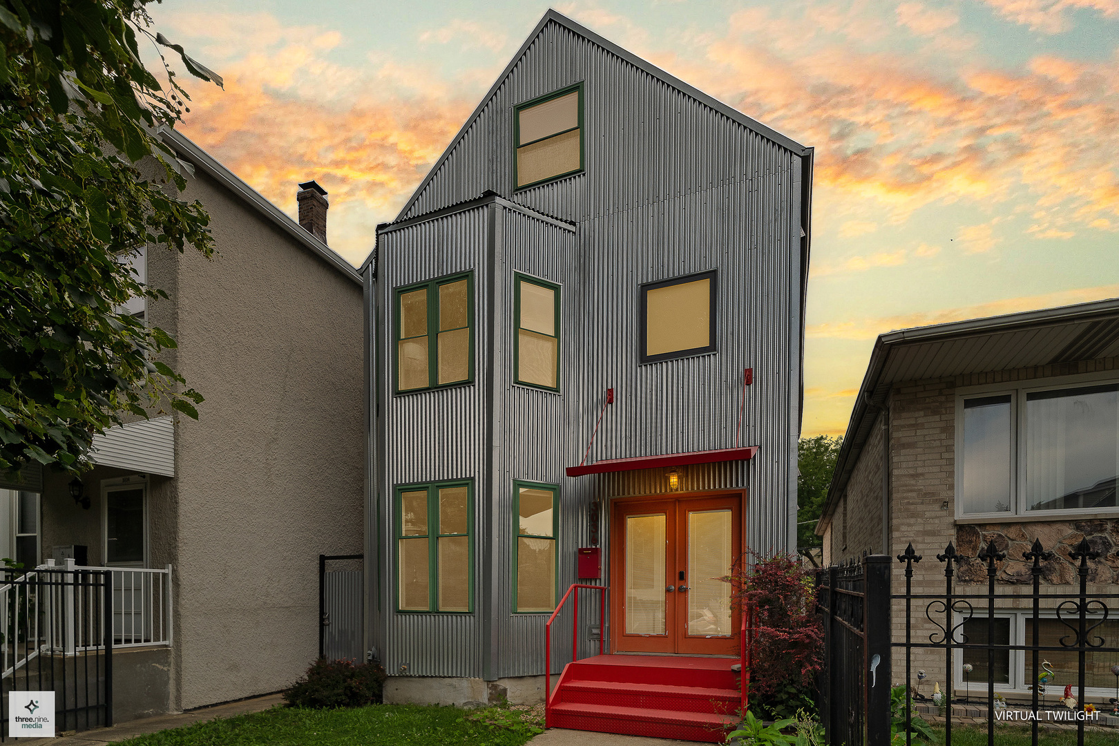 3036 North Gresham Avenue Chicago, IL 60618 - Photo 2 of 31 a front view of a house with entryway