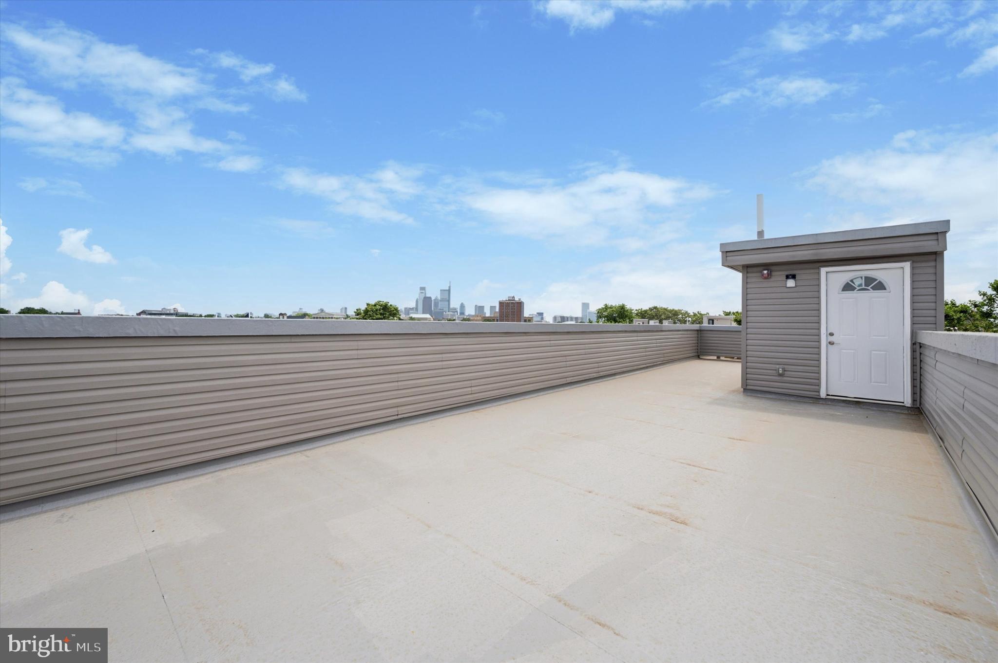 a view of outdoor space and city view