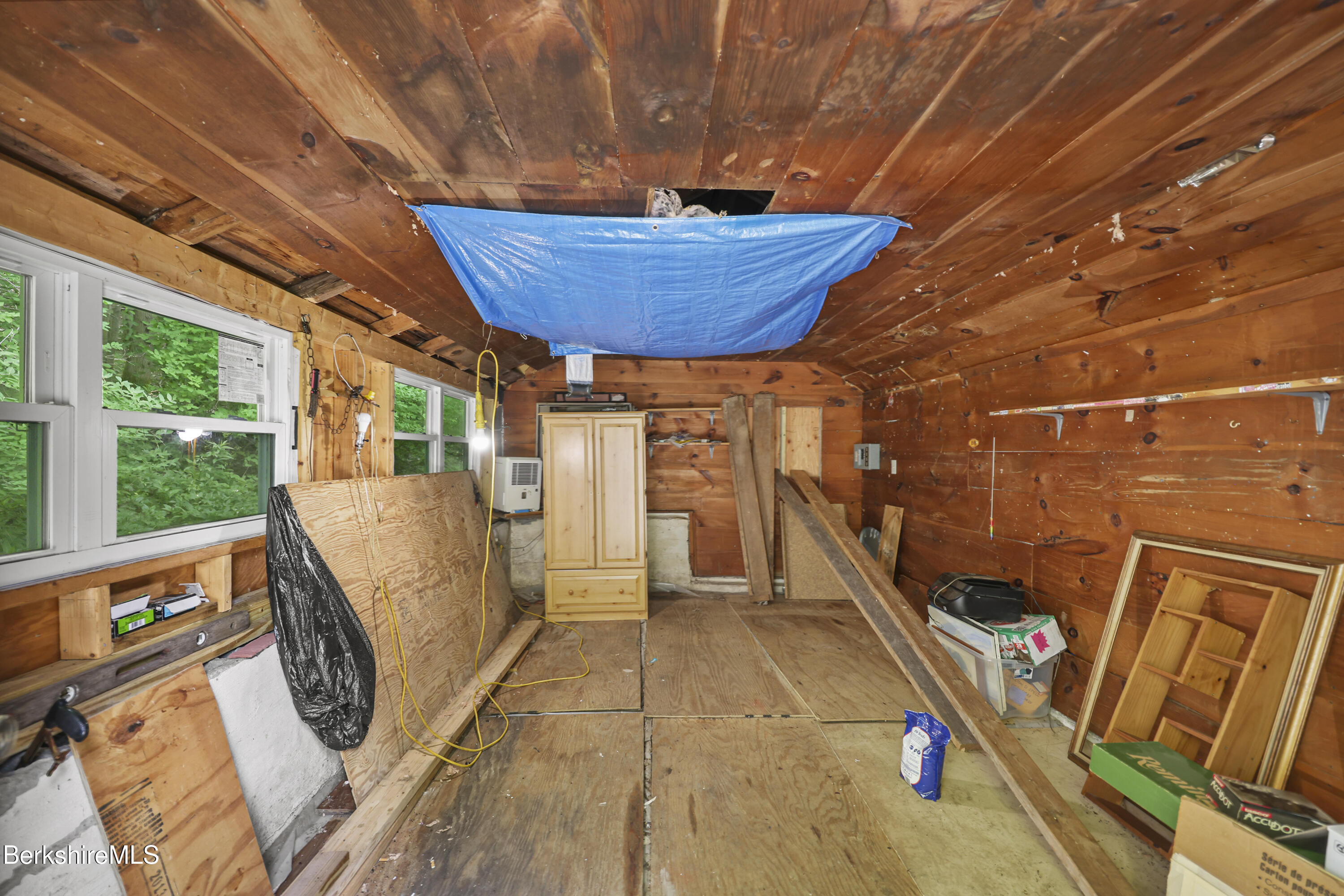174 Wells Road Cheshire, MA 01225 - Photo 28 of 29 155 Shed Interior