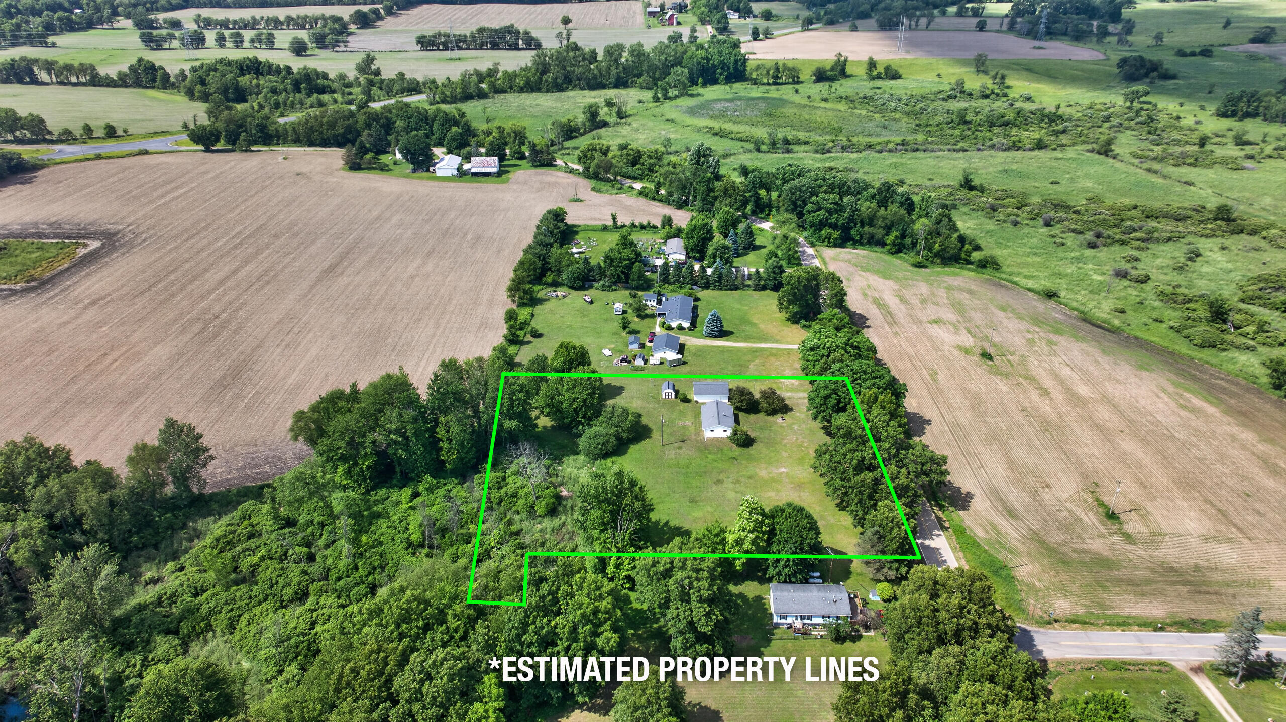 11765 Crawford Road Springport, MI 49284 - Photo 3 of 44 008_11765 Crawford Rd Springport MI (Aer