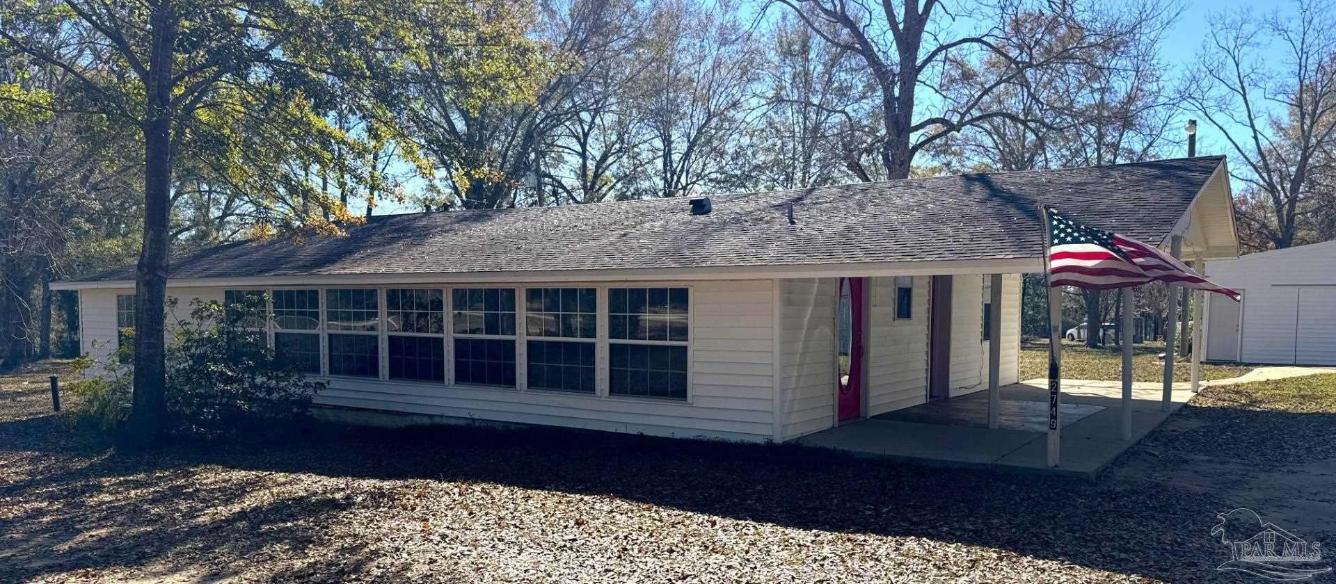 Windows and porches welcome you.