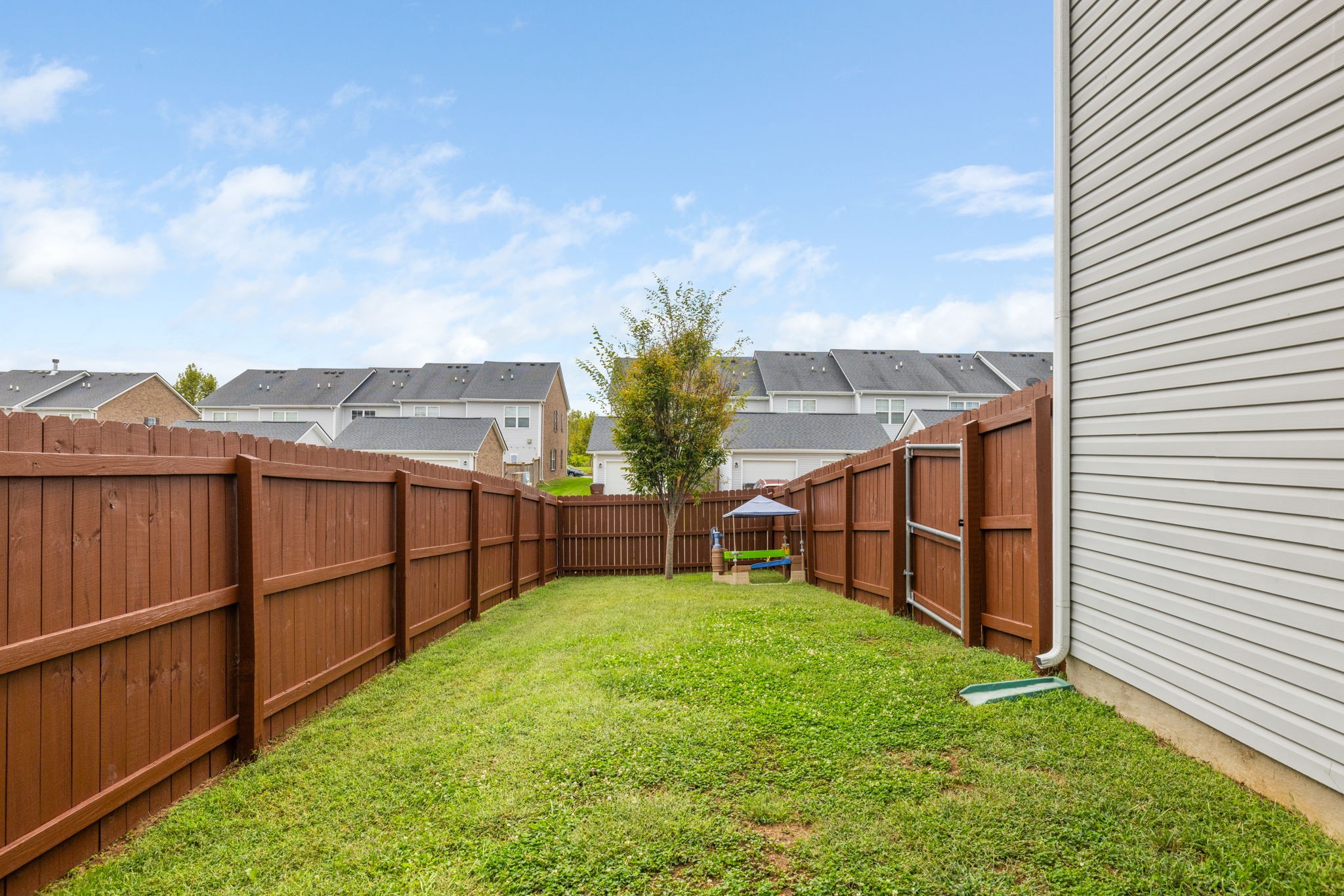 3760 Hoggett Ford Road Hermitage, TN 37076 - Photo 16 of 49 a view of a backyard with a garden