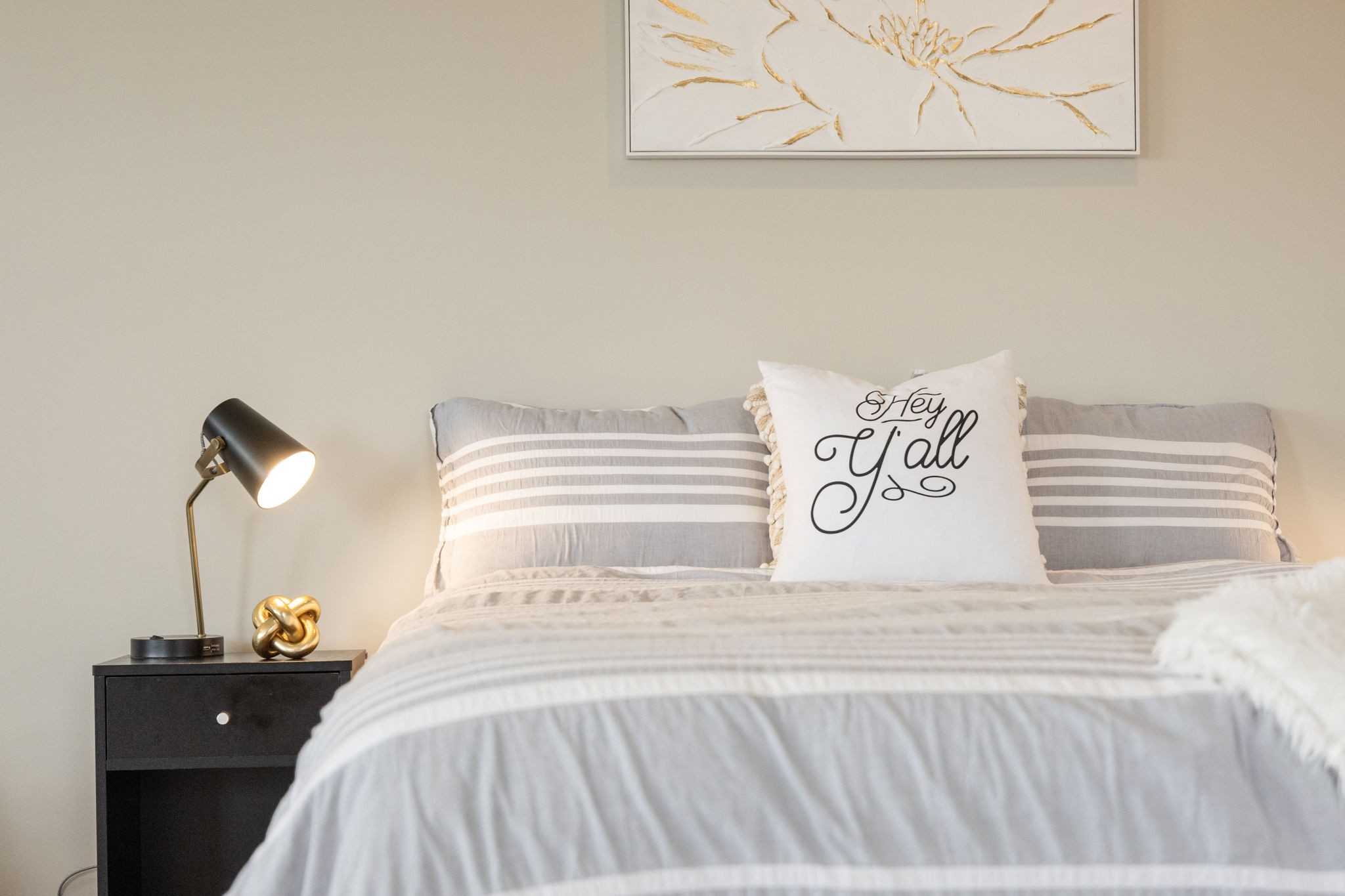 3760 Hoggett Ford Road Hermitage, TN 37076 - Photo 37 of 49 a bedroom with a bed and a night stand