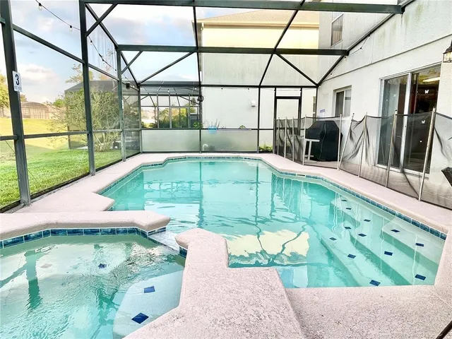 a view of a swimming pool