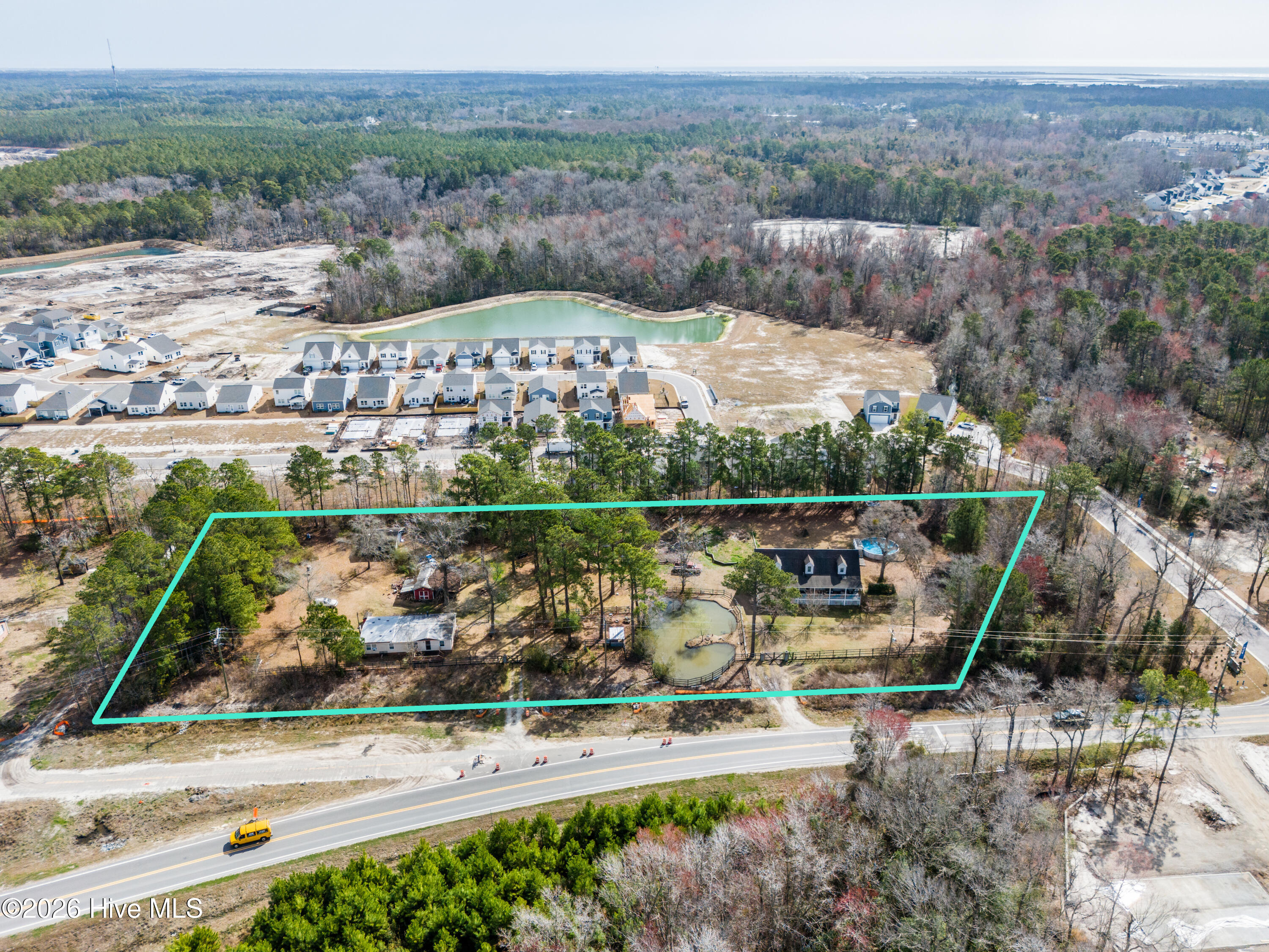 1098 Hoover Road Hampstead, NC 28443 - Photo 1 of 24 aerial