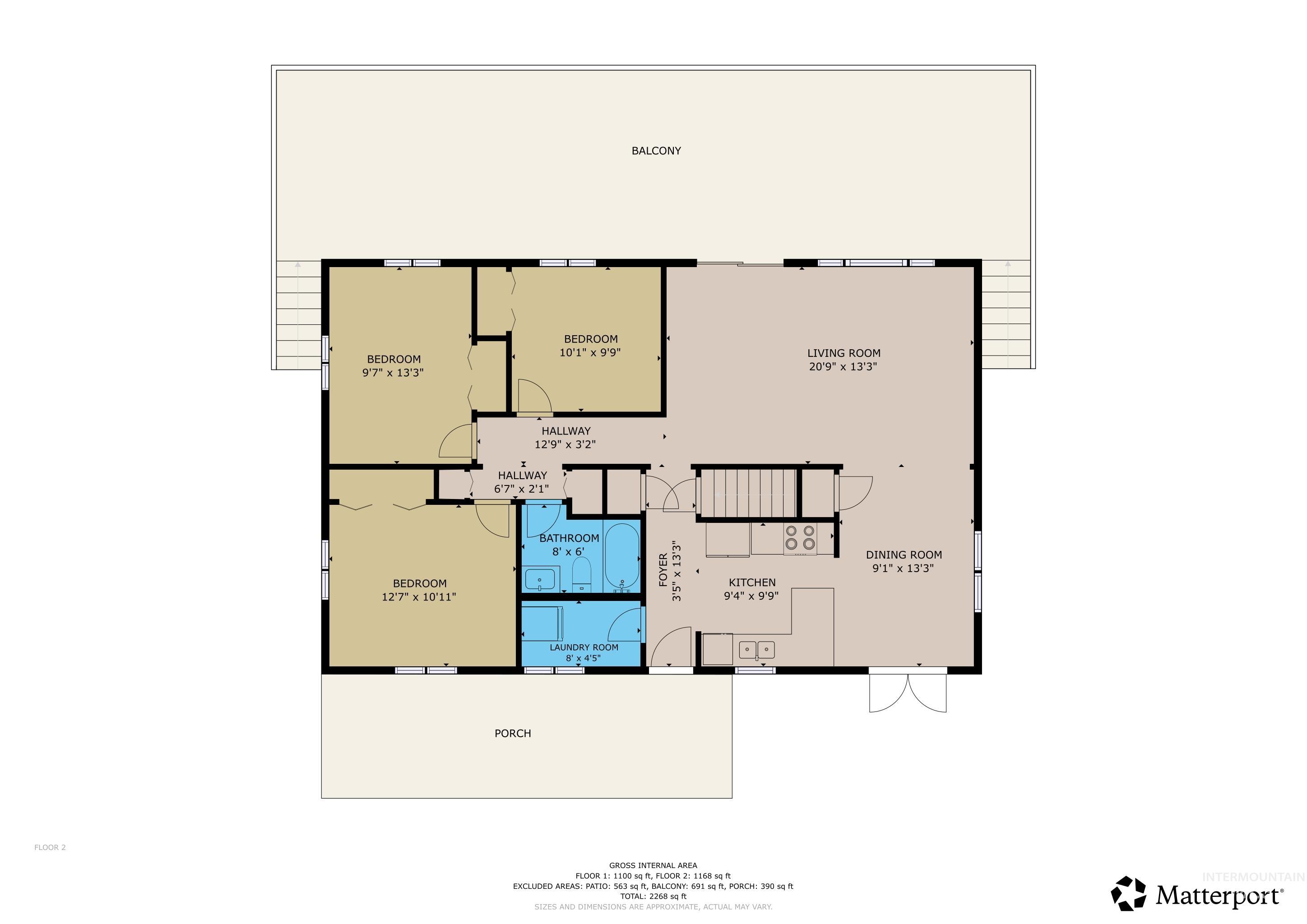 161 Cemetery Road White Bird, ID 83554 - Photo 38 of 48 View of room layout