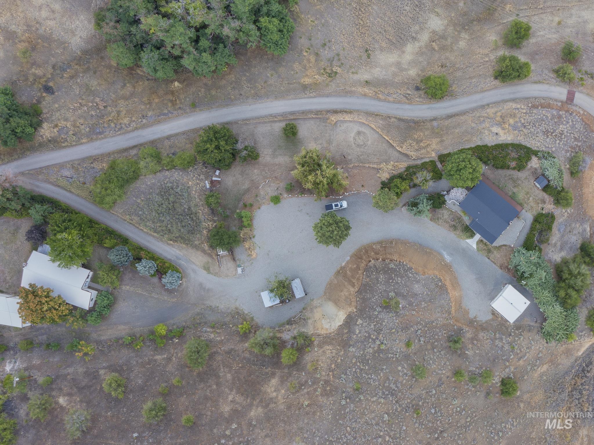 161 Cemetery Road White Bird, ID 83554 - Photo 44 of 48 Aerial view of property and surrounding area