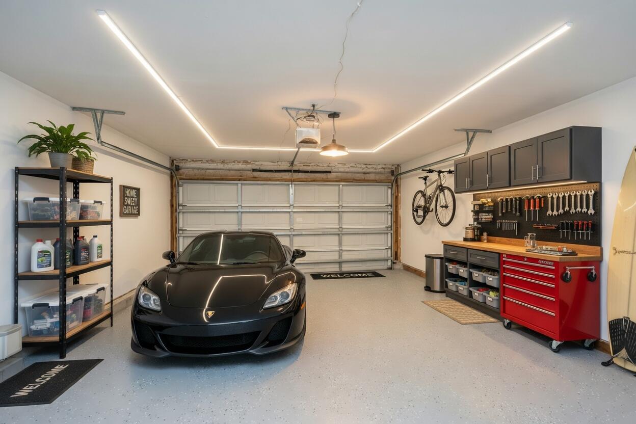 12 Inverary Court Charleston, SC 29414 - Photo 35 of 37 2 Car Garage (AI-Staged).1