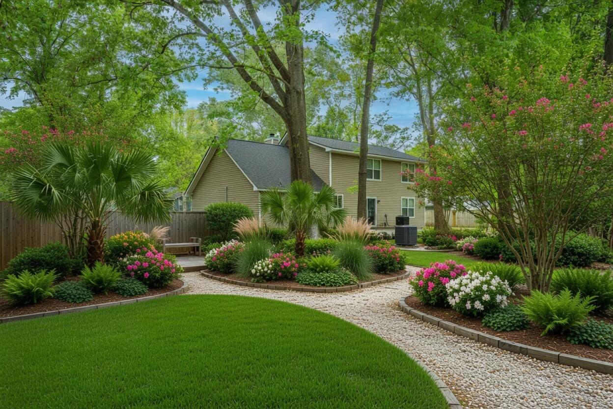 12 Inverary Court Charleston, SC 29414 - Photo 6 of 37 Backyard View (AI Landscaped).4