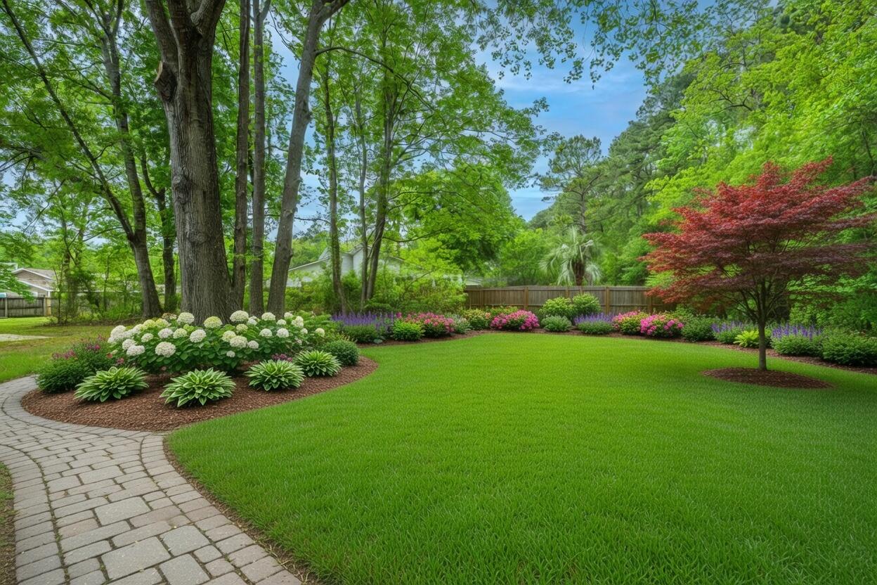 12 Inverary Court Charleston, SC 29414 - Photo 8 of 37 Backyard View (AI-Landscaped).5