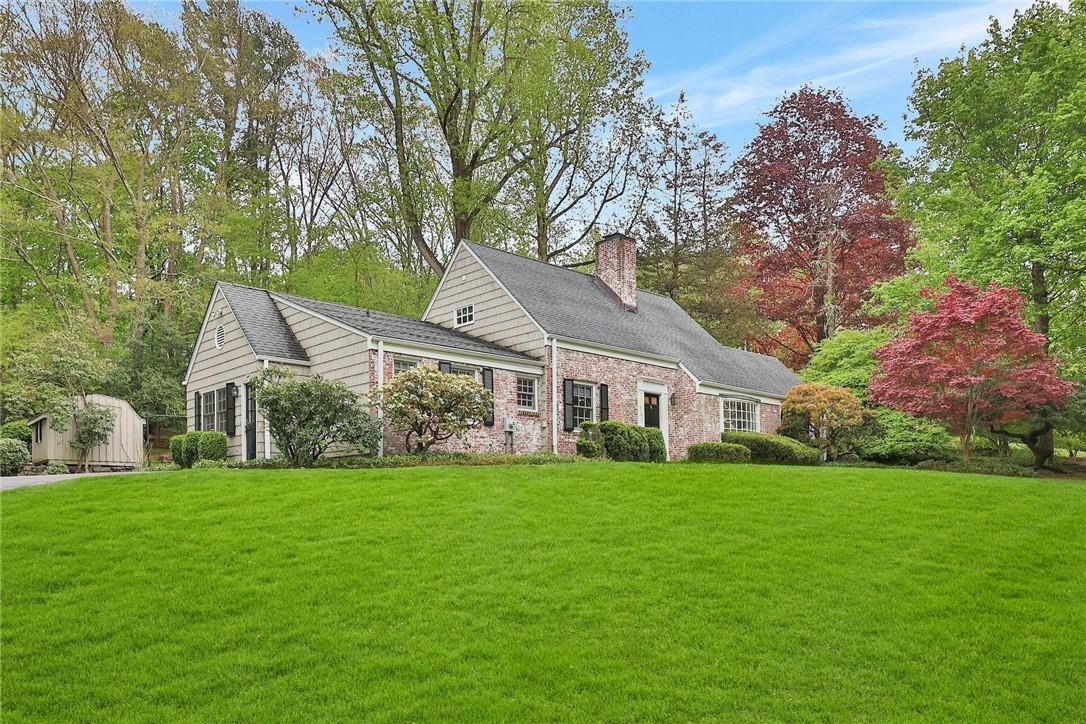 117 Seven Bridges Road Chappaqua, NY 10514 - Photo 1 of 1 Charming Cape perched on 1 acre of private land