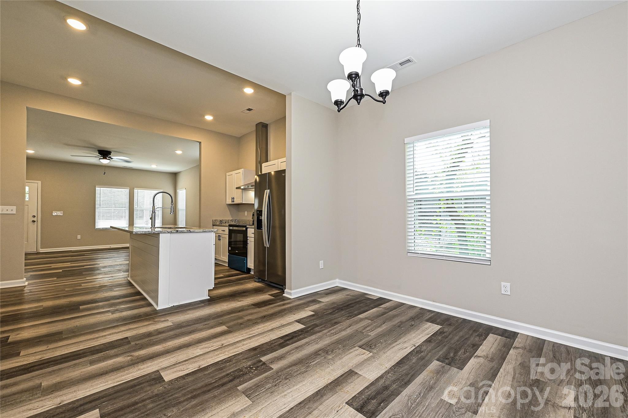 624 Harrison Street Rock Hill, SC 29730 - Photo 15 of 25 a view of kitchen and living room