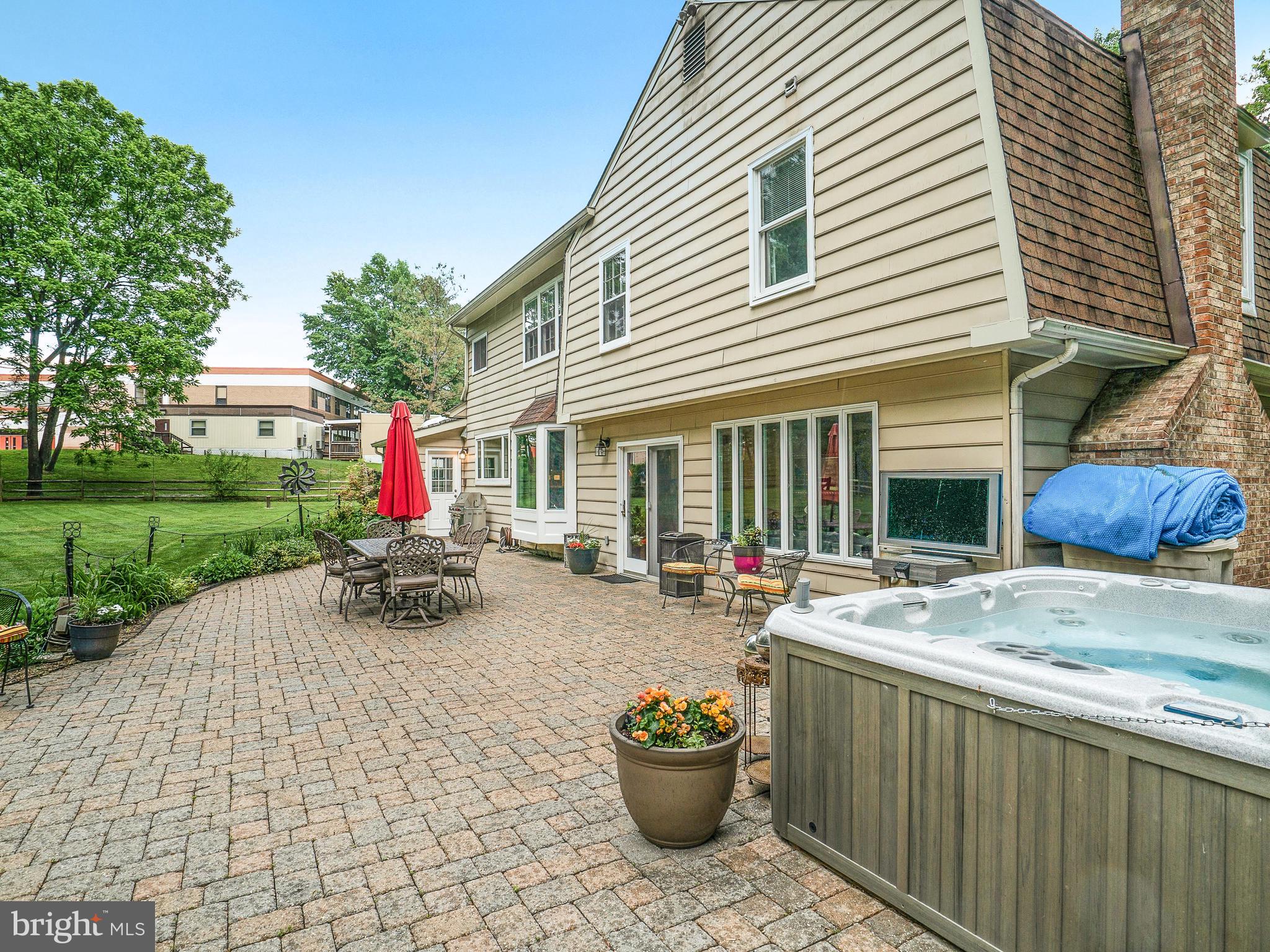 8801 Warfield Road Gaithersburg, MD 20882 - Photo 45 of 49 Patio with Hot Tub