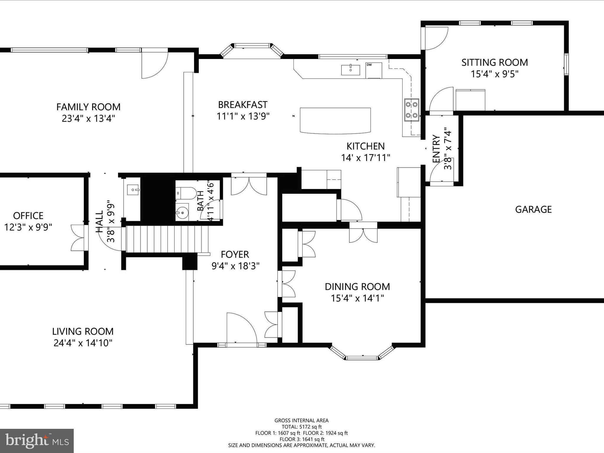 8801 Warfield Road Gaithersburg, MD 20882 - Photo 47 of 49 Floor Plan (Main Level)