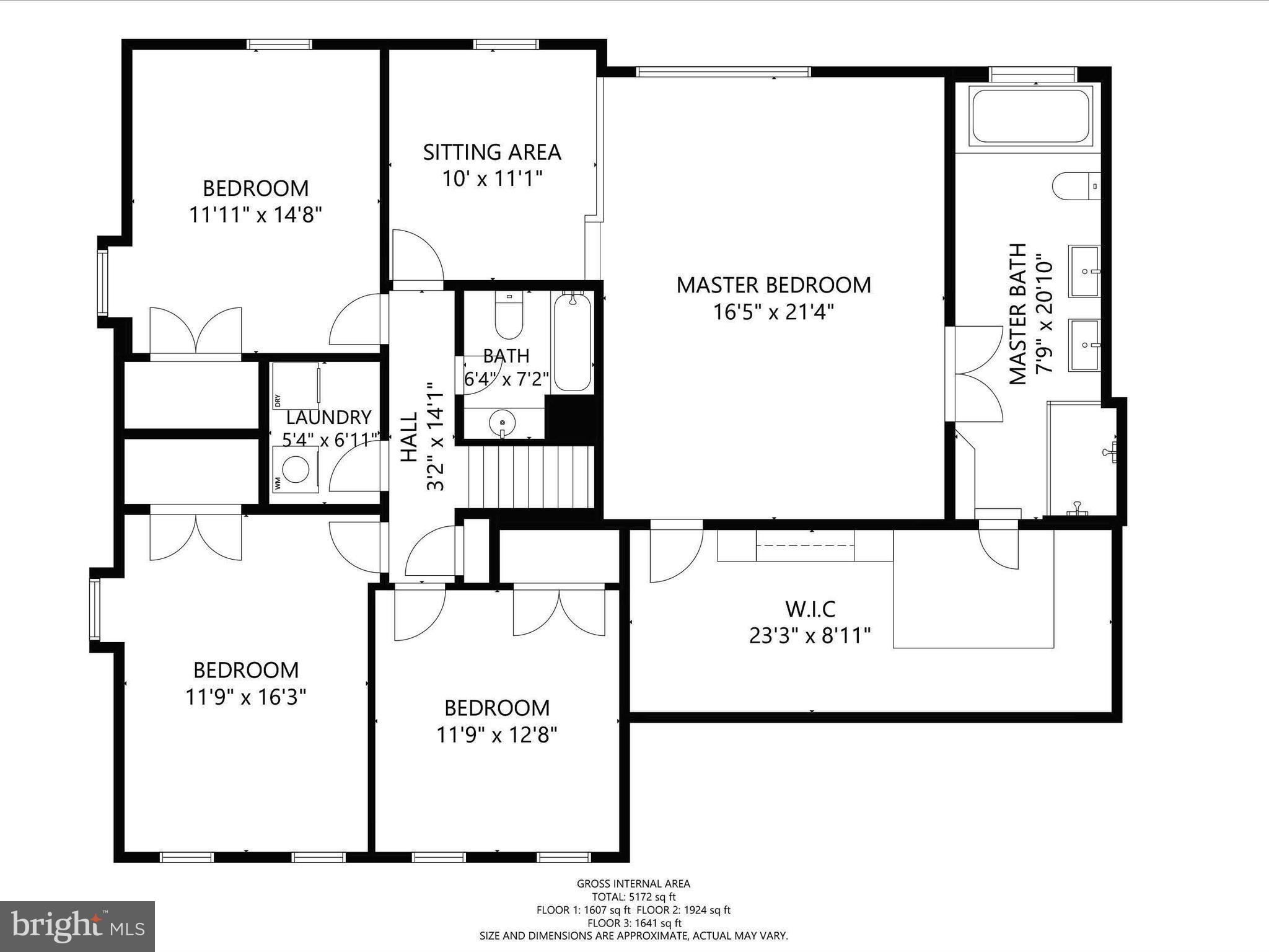 8801 Warfield Road Gaithersburg, MD 20882 - Photo 48 of 49 Floor Plan (Upper Level)