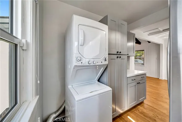 a view of washer and dryer