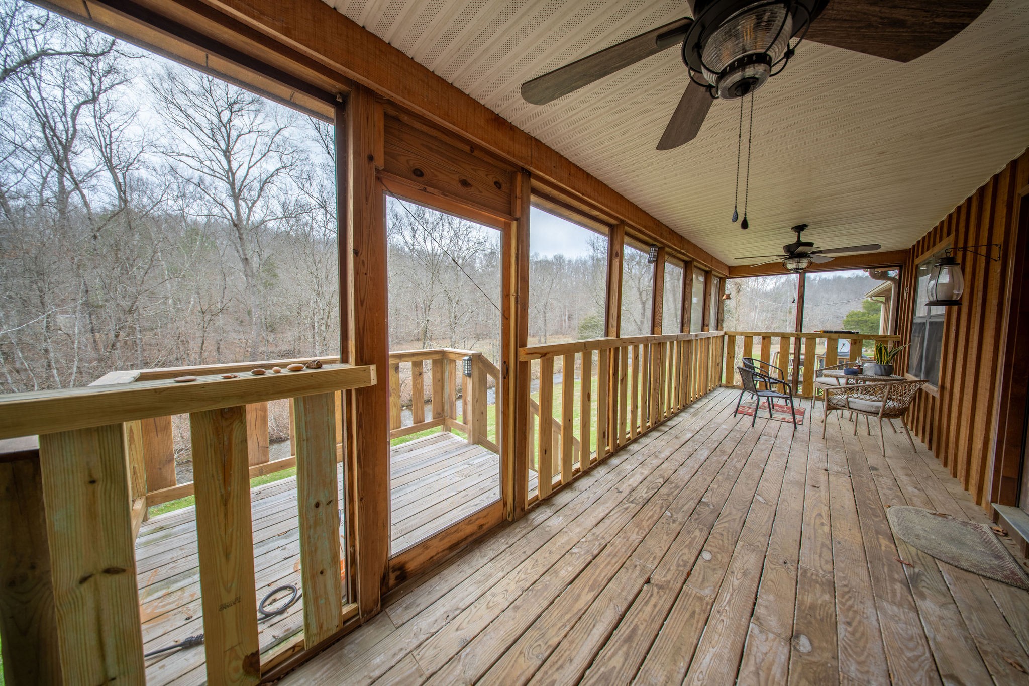 323 Spring Creek Road Lawrenceburg, TN 38464 - Photo 34 of 49 a view of a balcony with wooden floor