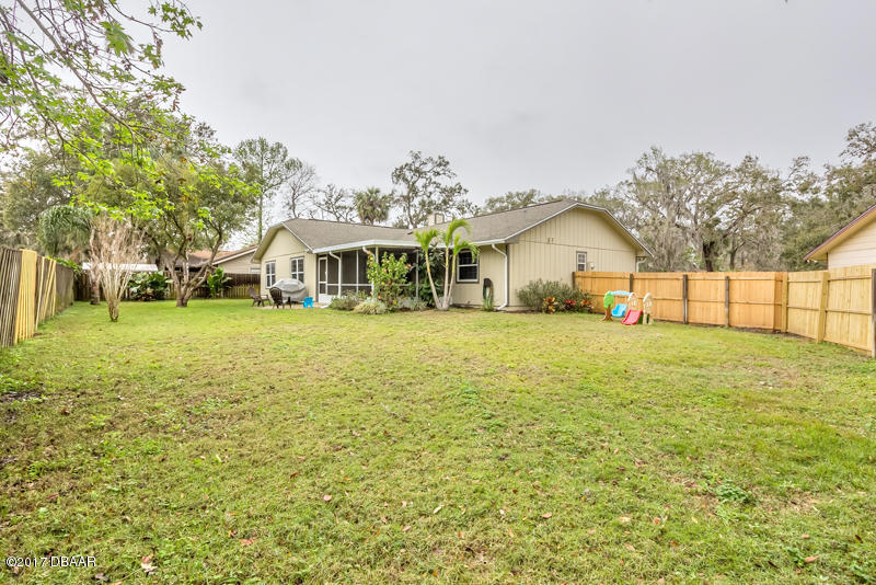 933 Mill Rd Lane Port Orange, FL 32127 - Photo 34 of 49 Fenced Yard