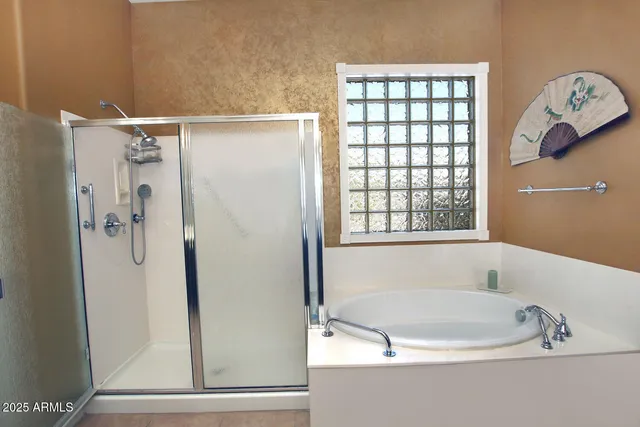 a view of a lobby with a floor to ceiling window