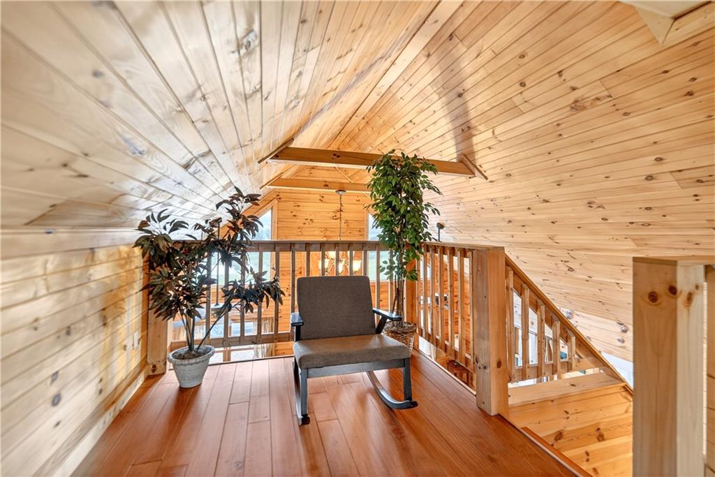 64 Memorial Drive Perryopolis, PA 15473 - Photo 27 of 44 a view of balcony with wooden floor and outdoor space