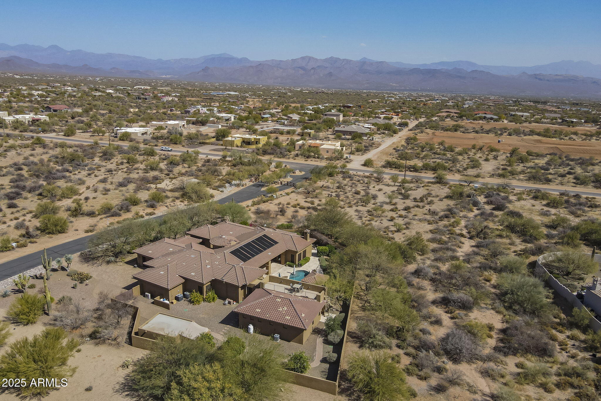 15157 East Monument Road, Unit 1 Scottsdale, AZ 85262 - Photo 4 of 5 Arial view looking east (2)